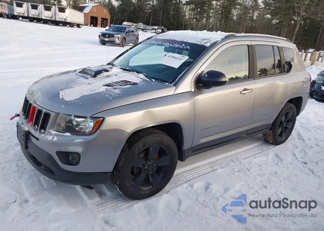 2015 Jeep Compass Sport из США, поврежденный, VIN 1C4NJDBB5FD317153